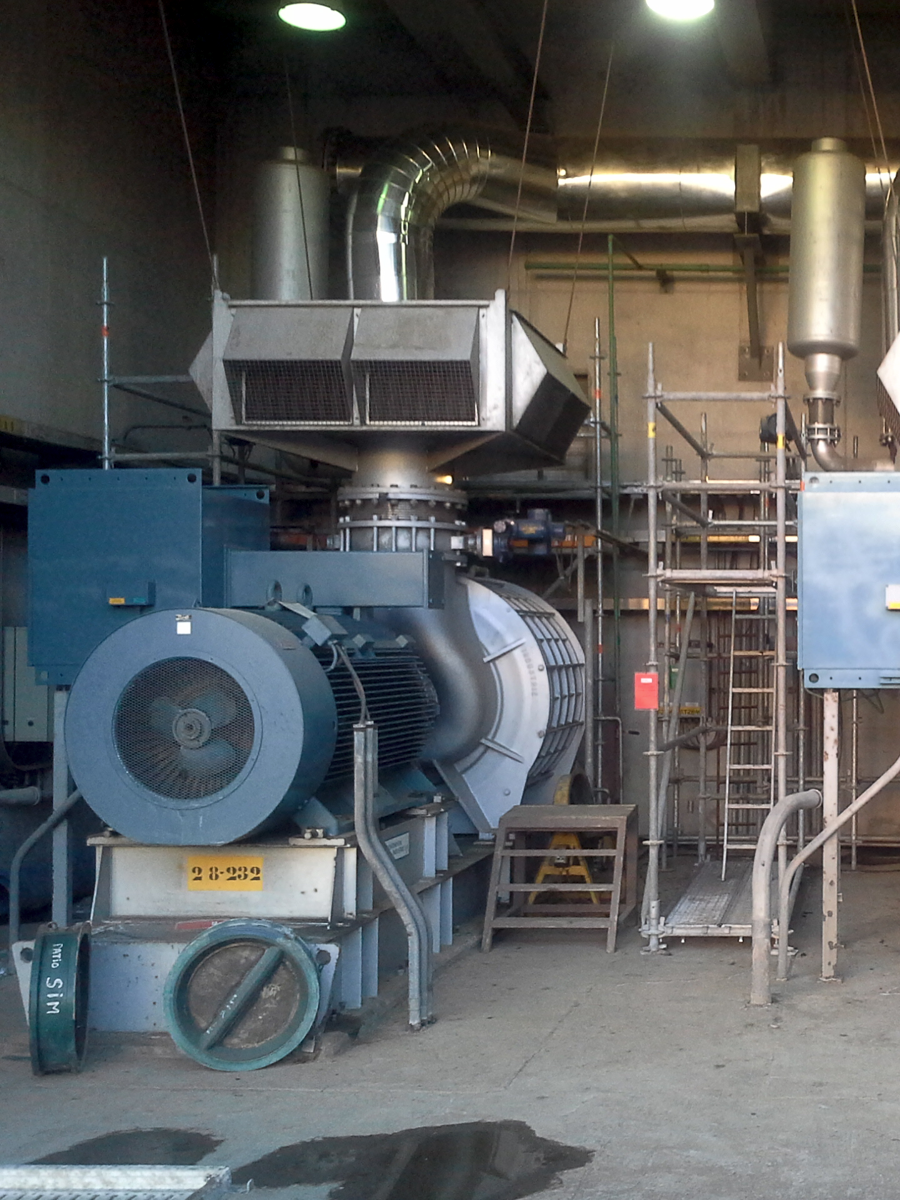 Sopladores y bombas de vacío para la industria de celulosa, papel y tratamiento de riles